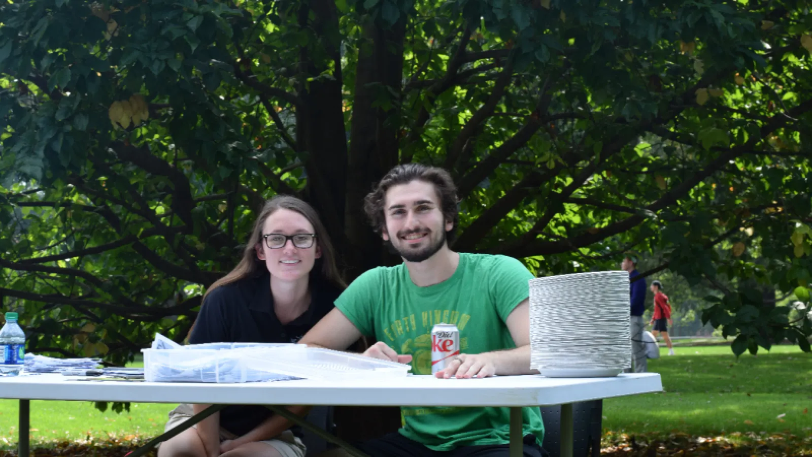 Neuroscience Students At A Table