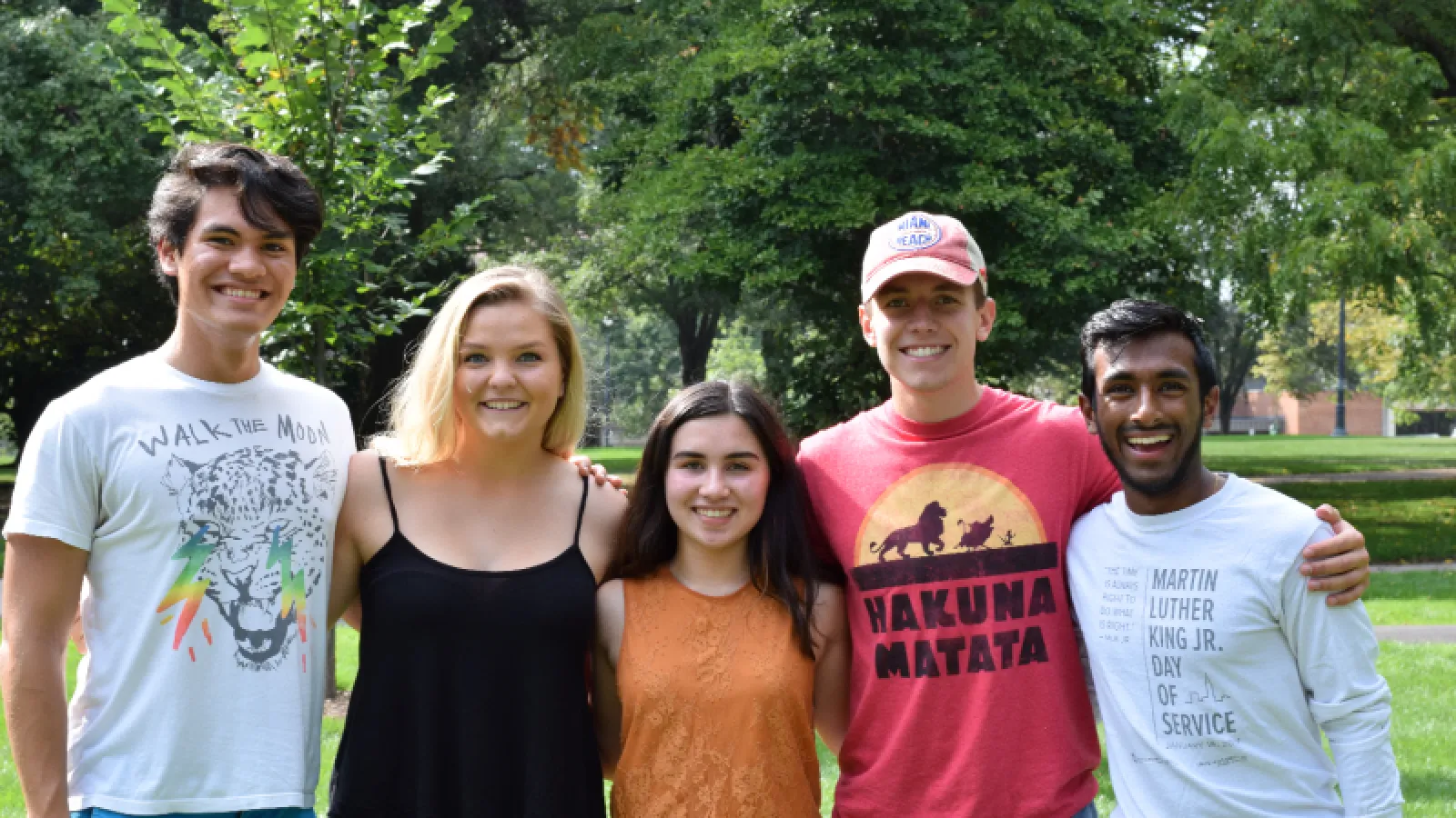Neuroscience Students At Picnic