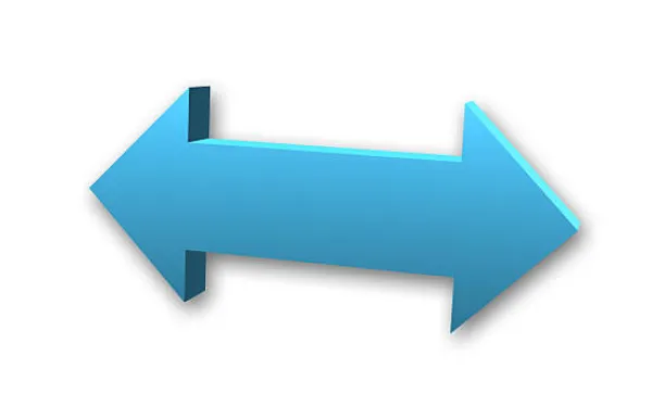 Double sided arrow